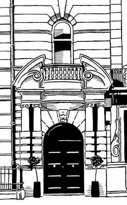 Illustration of a balcony