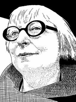 Illustration of Jane Jacobs (1916)