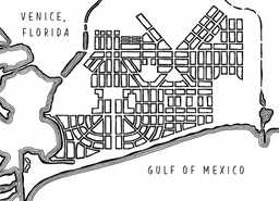 John Nolen's 1926 plan of Venice, Florida